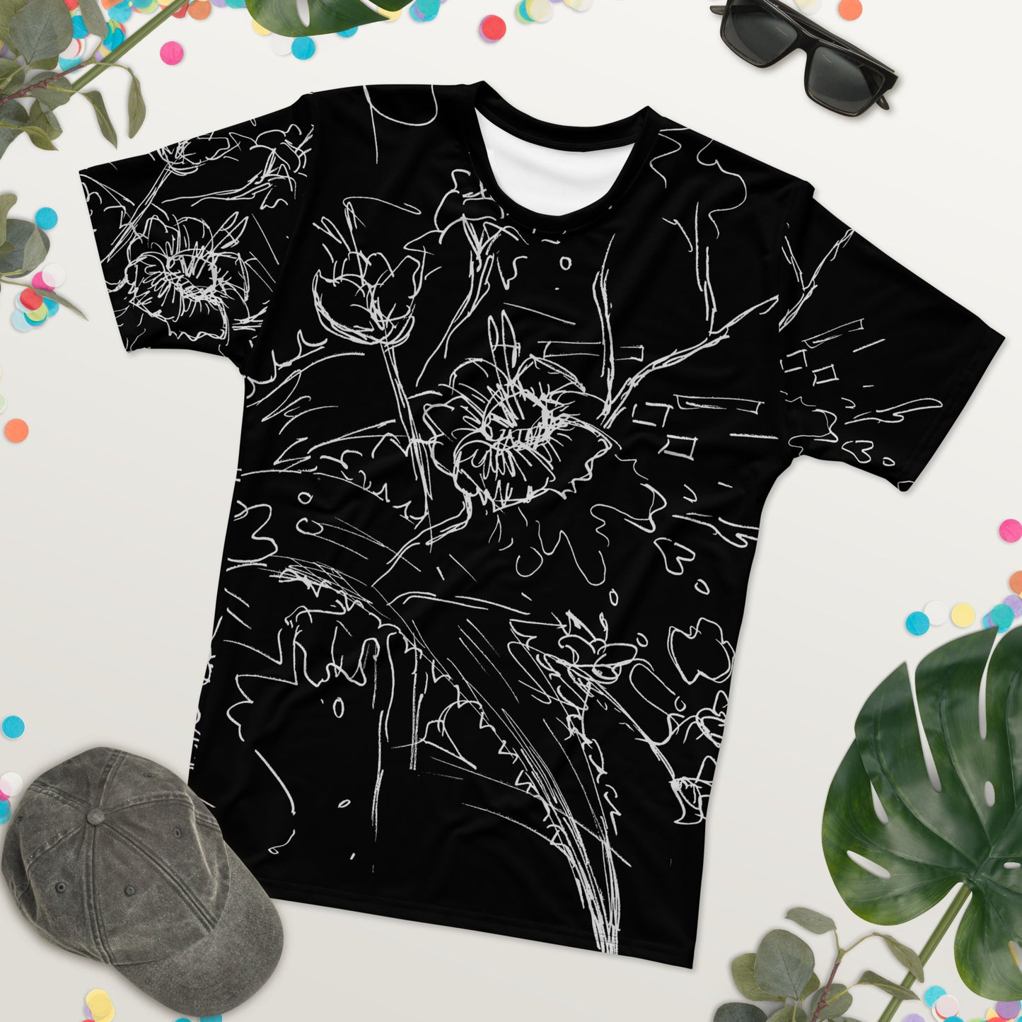 All-over T-shirt-plants