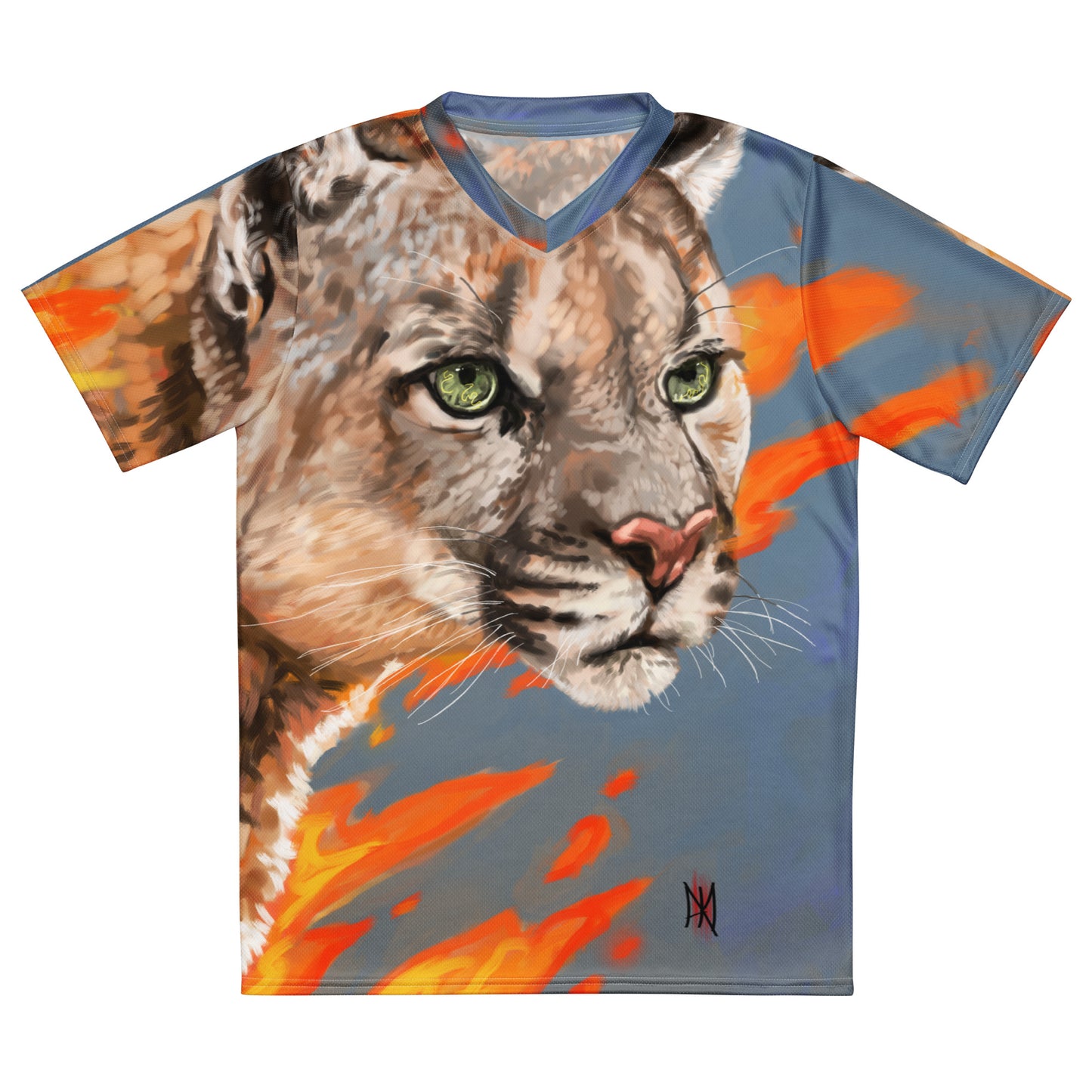 Sports jersey - Cougar Fire