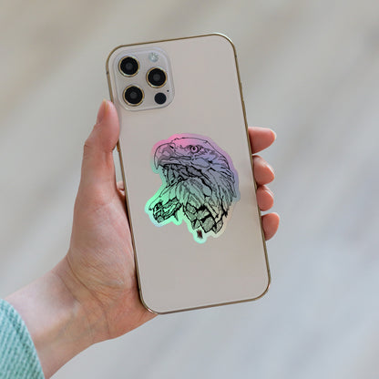 Holographic stickers - Bald Eagle