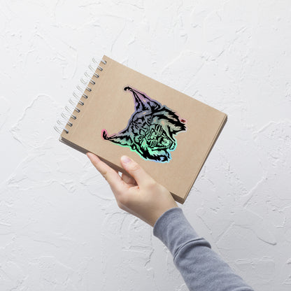 Holographic stickers - Lynx