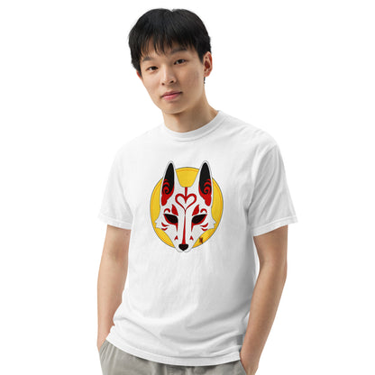 Premium T-Shirt - Printed Design of a Fox & Moon