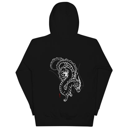 Premium Hoodie with Front/Back DRAGON Design