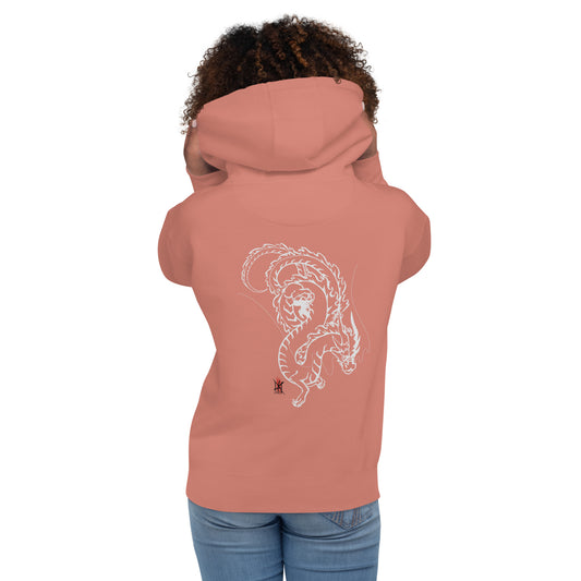 Premium Hoodie with Front/Back DRAGON Design