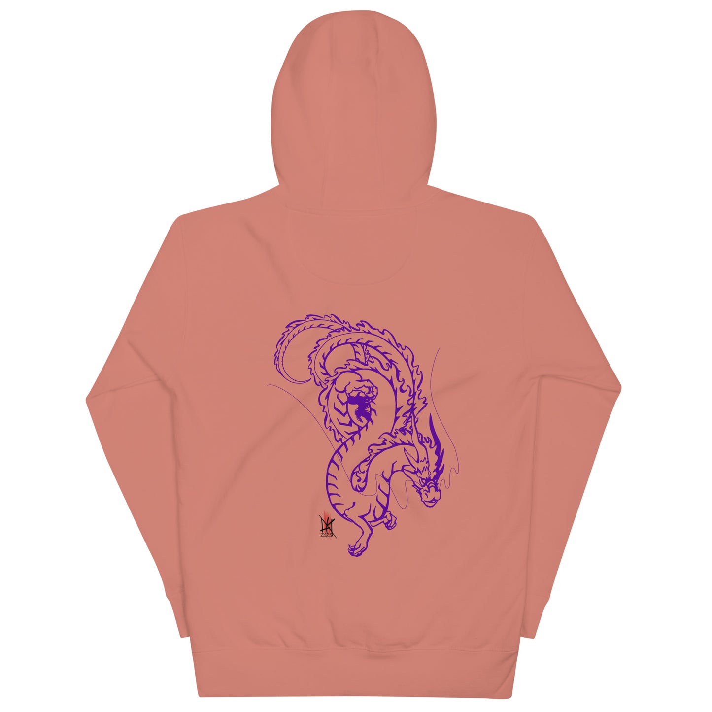 Premium Hoodie with Front/Back DRAGON Design