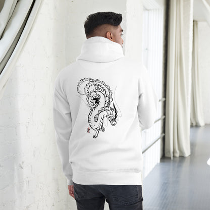 Premium Hoodie with Front/Back DRAGON Design