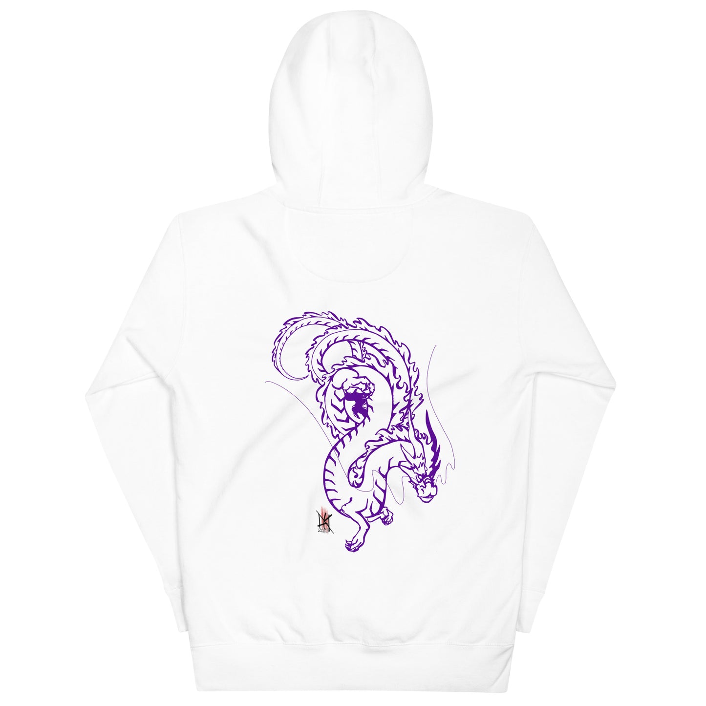 Premium Hoodie with Front/Back DRAGON Design