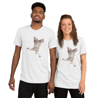 Soft T-Shirt - Chinese Crane